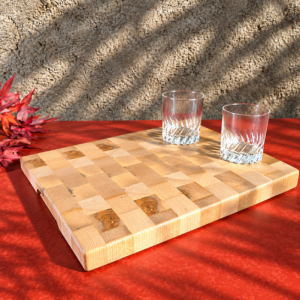 Planche à découper artisanale en érable